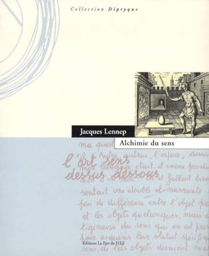 Couverture du livre « ALCHIMIE DU SENS » de Jacques Lennep, librairie Les Contes Infusés à Corte