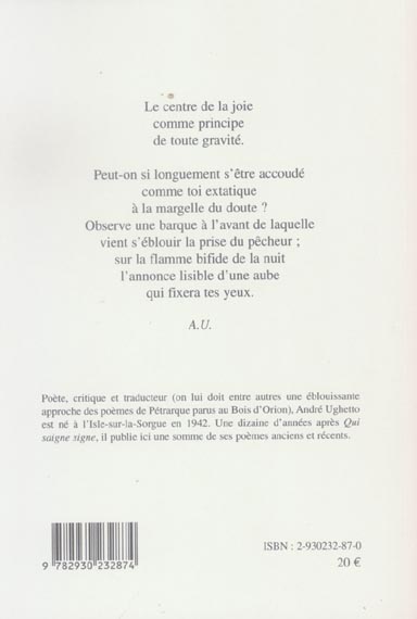 Quatrième de couverture de « RUE DE LA FORET BELLE »