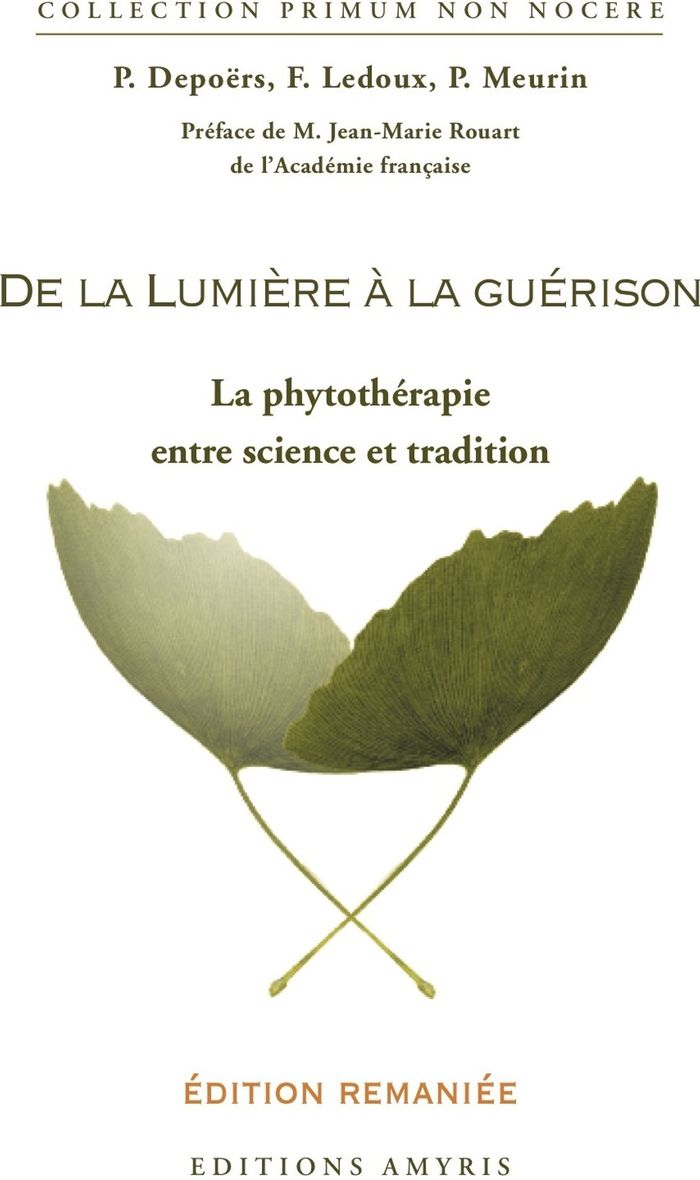 Couverture du livre « DE LA LUMIERE A LA GUERISON : LA PHYTOTHERAPIE ENTRE SCIENCES ET TRADITION », librairie Les Contes Infusés à Corte