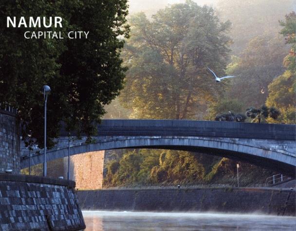 Couverture du livre « NAMUR CAPITAL CITY », librairie Les Contes Infusés à Corte