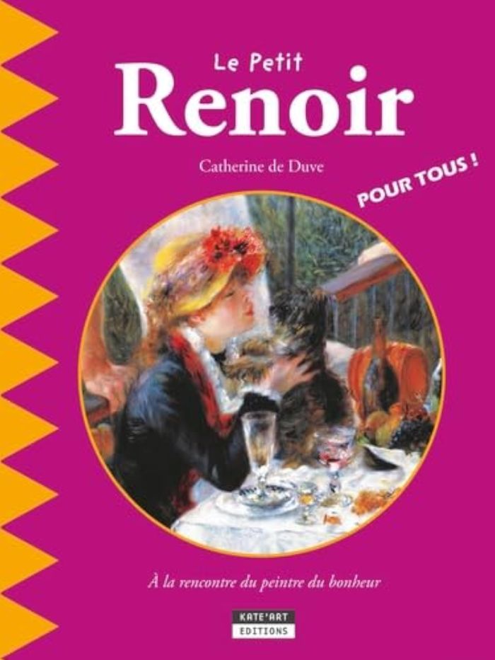 Couverture du livre « LE PETIT RENOIR » de De Duve Catherine, librairie Les Contes Infusés à Corte