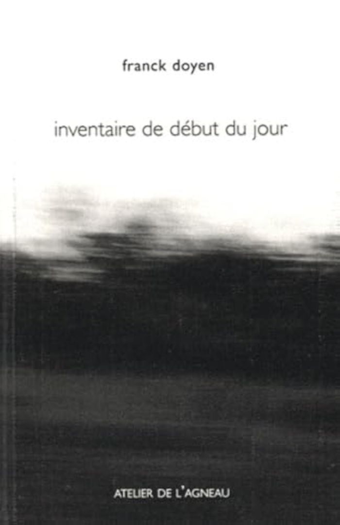 Couverture du livre « INVENTAIRE DU DEBUT DU JOUR », librairie Les Contes Infusés à Corte