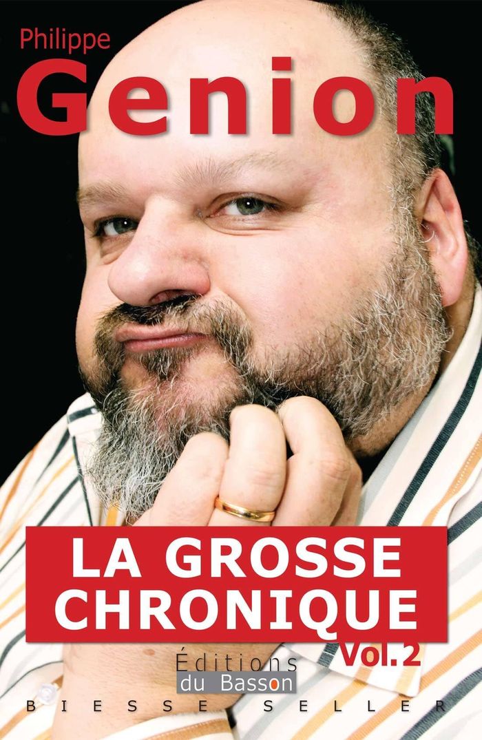 Couverture du livre « LA GROSSE CHRONIQUE » de Philippe Genion, librairie Les Contes Infusés à Corte
