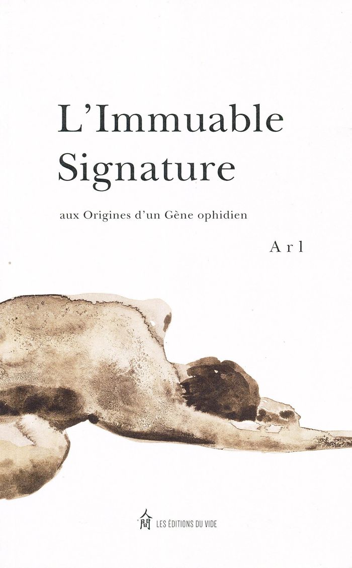 Couverture du livre « L'IMMUABLE SIGNATURE - AUX ORIGINES D'UN GENE OPHIDIEN » de A R L/goossens, librairie Les Contes Infusés à Corte