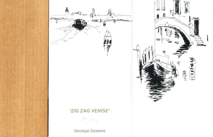 Couverture du livre « ZIG ZAG A VENISE - LEPORELLO », librairie Les Contes Infusés à Corte
