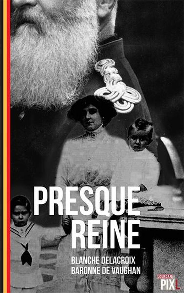 Couverture du livre « PRESQUE REINE » de De Delacroix/baronne, librairie Les Contes Infusés à Corte