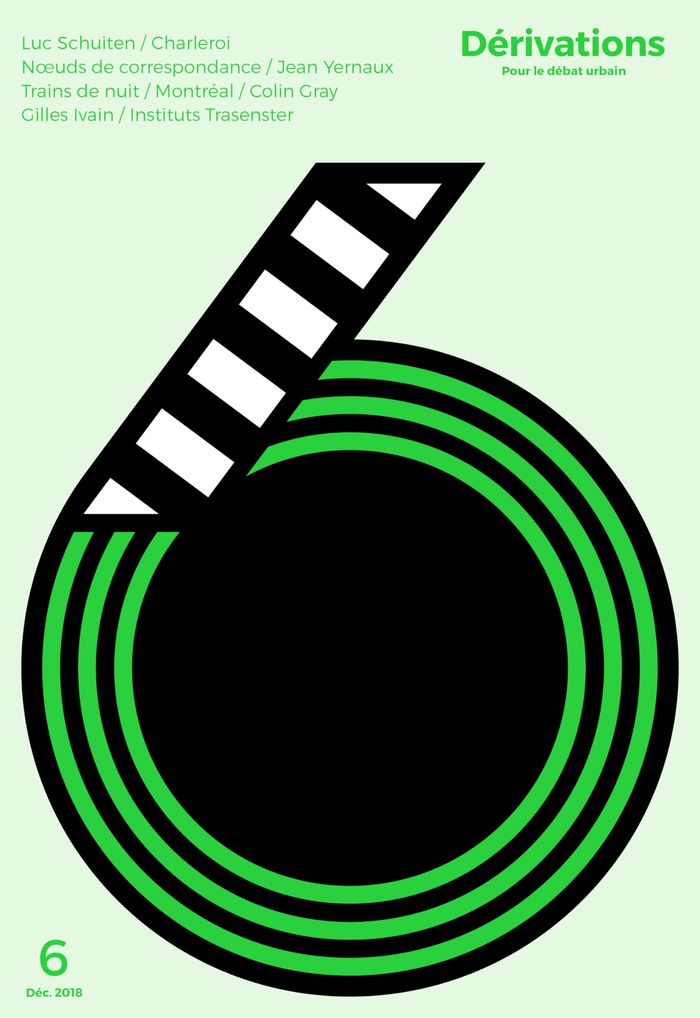Couverture du livre « DERIVATIONS 6 - CHARLEROI, VILLE EXPERIMENTALE », librairie Les Contes Infusés à Corte