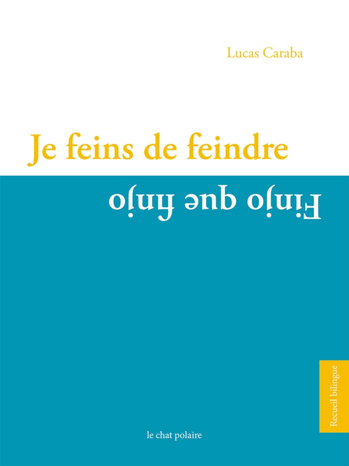 Couverture du livre « JE FEINS DE FEINDRE/FINJO QUE DINGO », librairie Les Contes Infusés à Corte