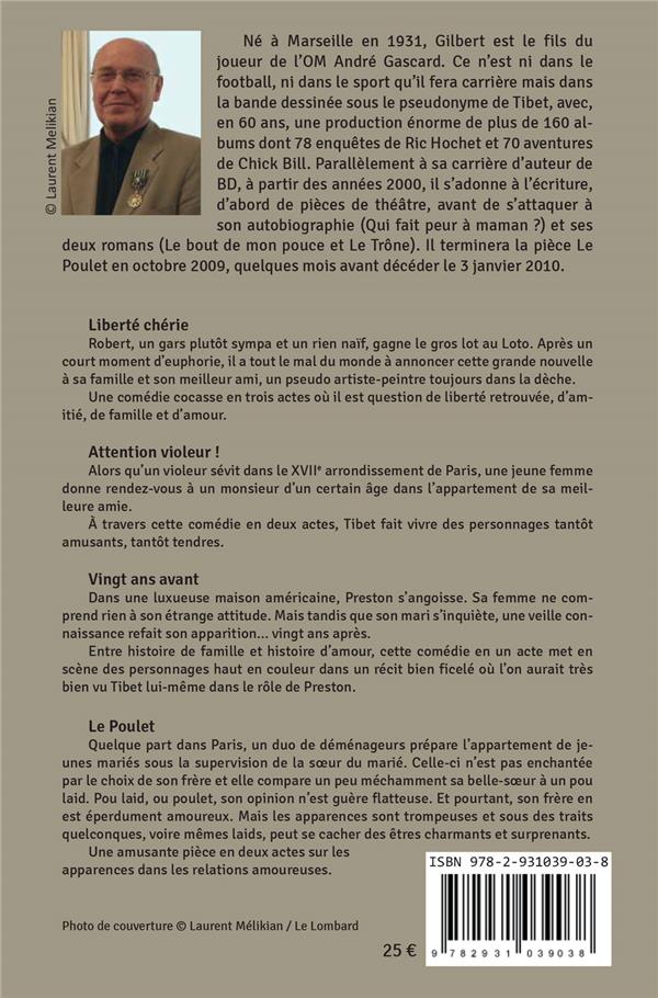 Quatrième de couverture de « TIBET ECRIVAIN - T04 - LE THEATRE DE TIBET »