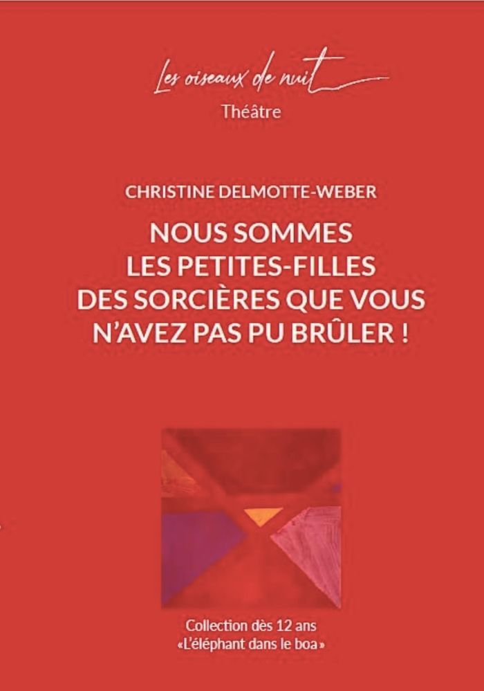 Couverture du livre « NOUS SOMMES LES PETITES FILLES DES SORCIERES QUE VOUS N'AVEZ PAS PU BRULER » de C. Delmotte-Weber, librairie Les Contes Infusés à Corte