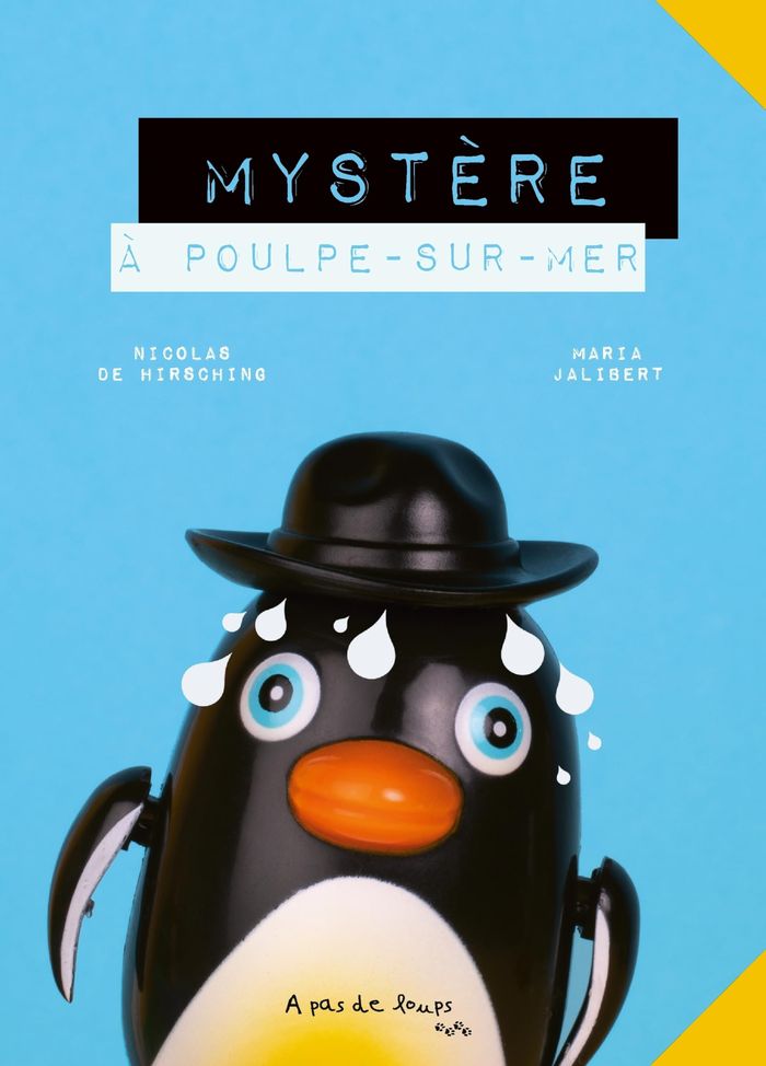 Couverture du livre « Mystère à Poulpe-sur-Mer » de Nicolas de Hirsching, librairie Les Contes Infusés à Corte