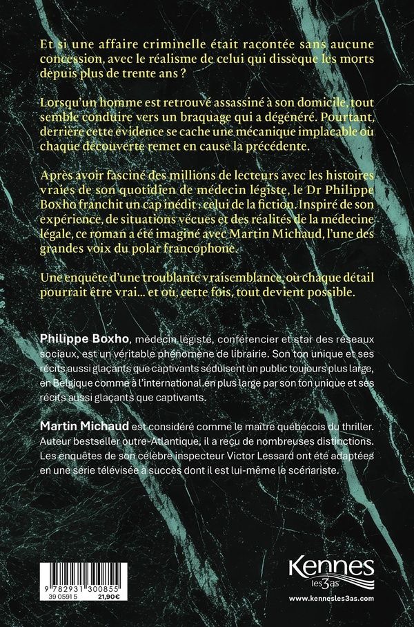 Quatrième de couverture de « LA MORT EN TROP »