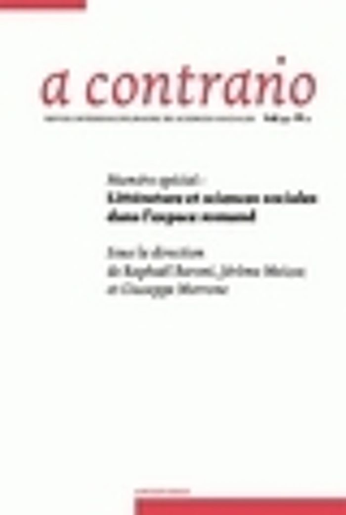 Couverture du livre « A CONTRARIO, VOLUME 4-N 2/2006 », librairie Les Contes Infusés à Corte