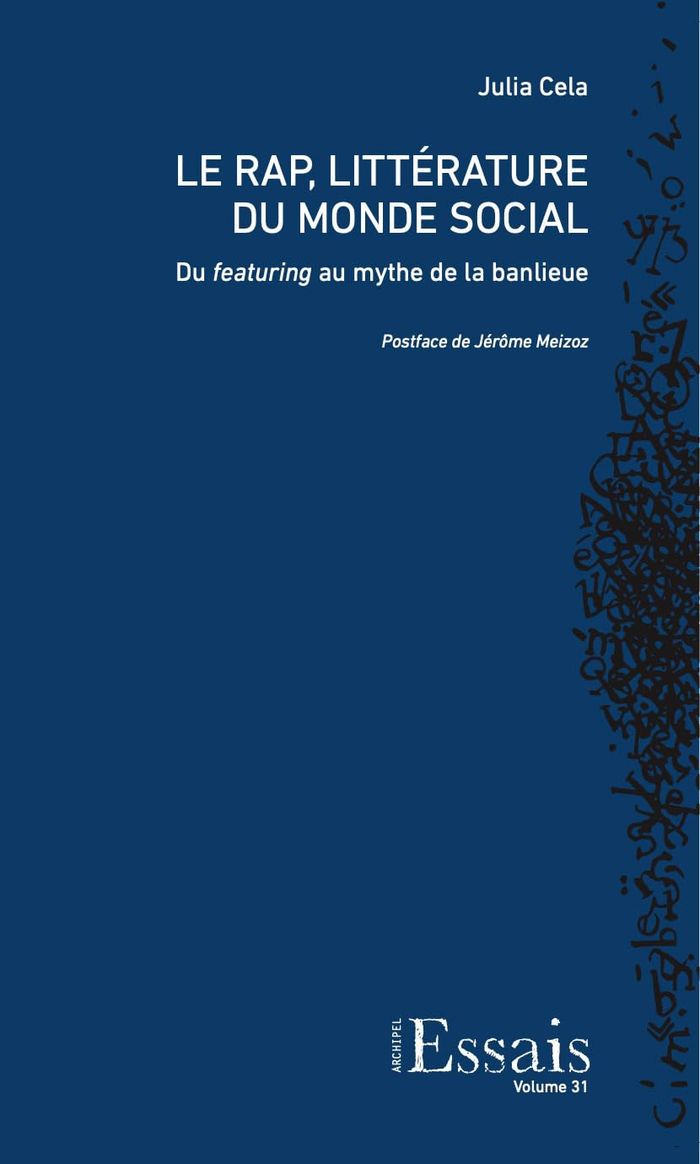 Couverture du livre « RAP, LITTERATURE DU MONDE SOCIAL. », librairie Les Contes Infusés à Corte