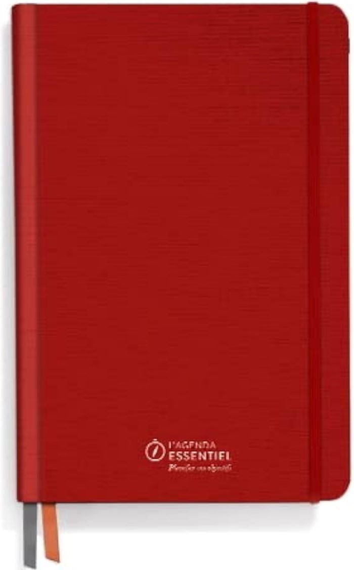 Couverture du livre « LAGENDA ESSENTIEL - PLANIFIER VOS OBJECTIFS » de Michael Hyatt, librairie Les Contes Infusés à Corte