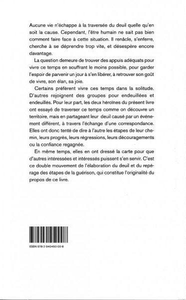 Quatrième de couverture de « LE DEUIL PARTAGE »
