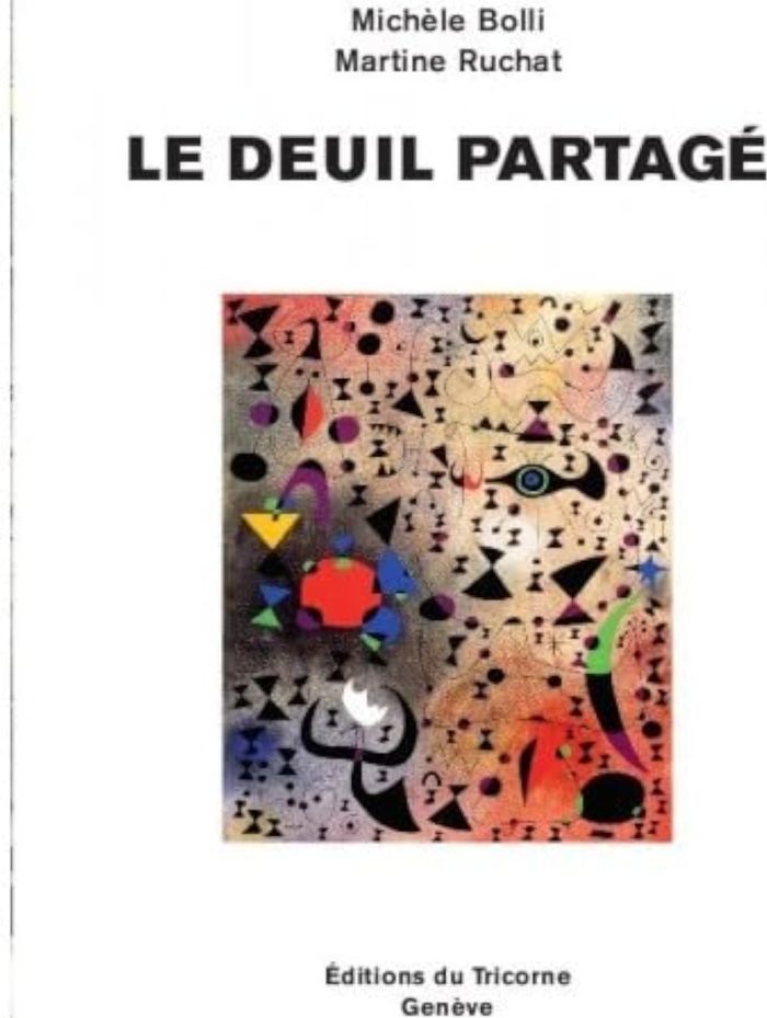 Couverture du livre « LE DEUIL PARTAGE » de Bolli/ruchat, librairie Les Contes Infusés à Corte