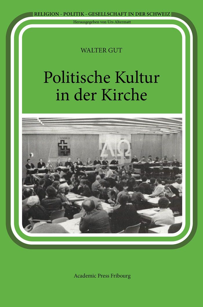 Couverture du livre « POLITISCHE KULTUR IN DER KIRCHE » de Walter Gut, librairie Les Contes Infusés à Corte