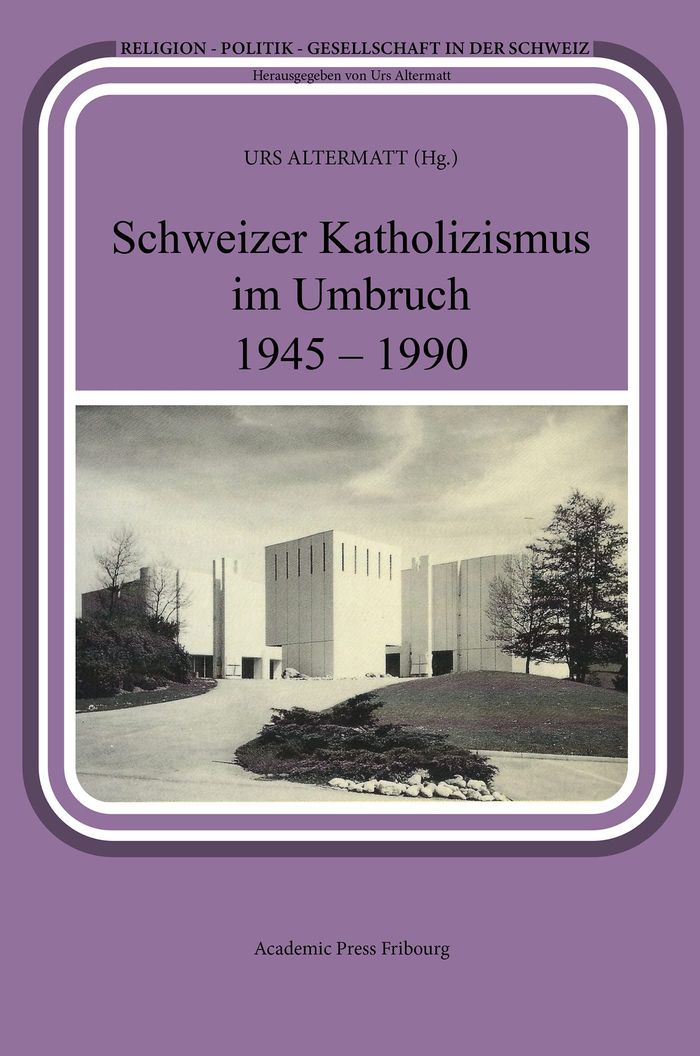 Couverture du livre « SCHWEIZER KATHOLIZISMUS IM UMBRUCH 1945 - 1990 » de Urs Altermatt, librairie Les Contes Infusés à Corte