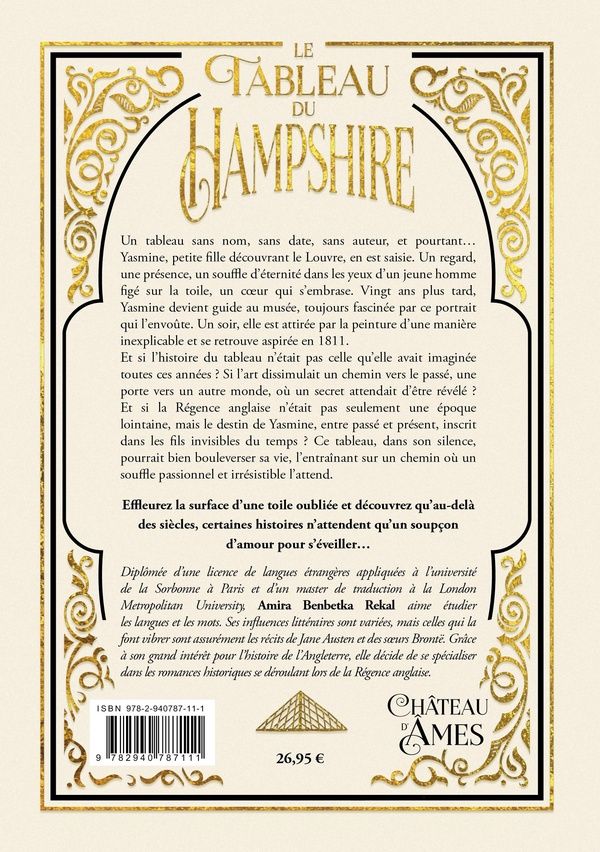Quatrième de couverture de « Le tableau du Hampshire »