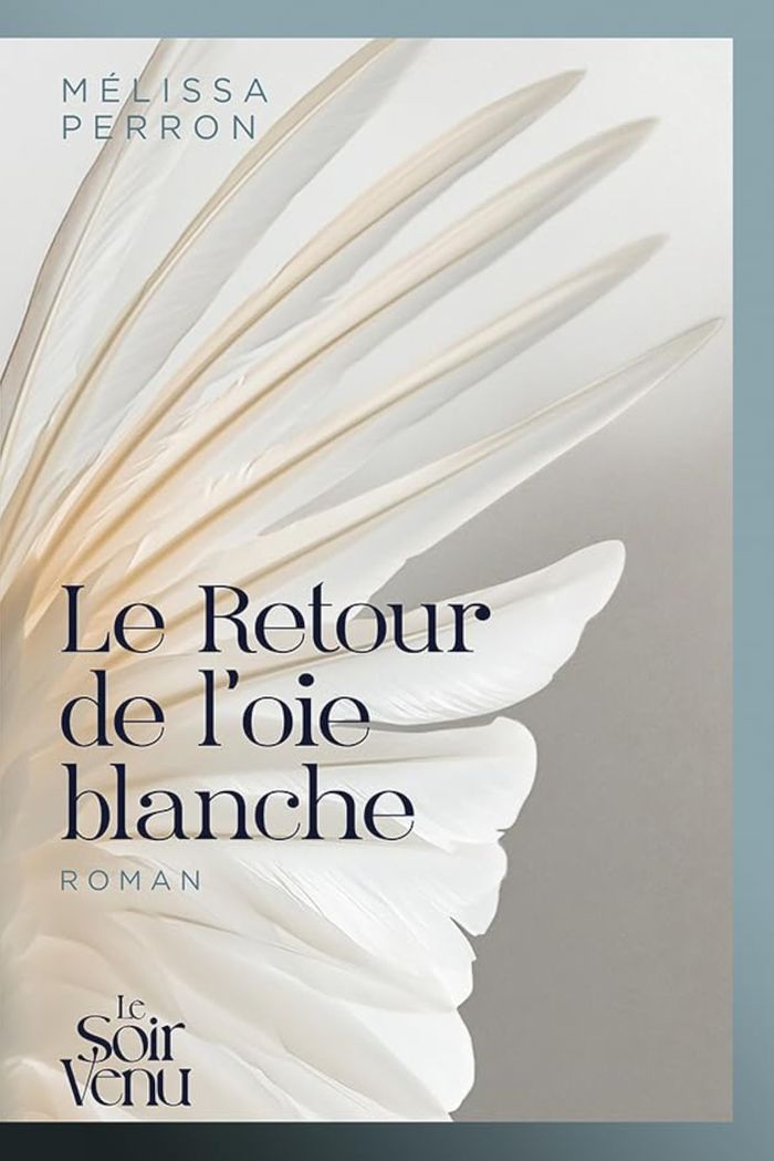 Couverture du livre « Le retour de l'oie blanche : roman » de Mélissa Perron, librairie Les Contes Infusés à Corte