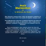Quatrième de couverture de « Petit Marmotton et le bouton du dodo »