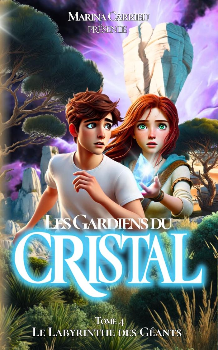 Couverture du livre « Le labyrinthe des géants » de Marina Carrieu, librairie Les Contes Infusés à Corte