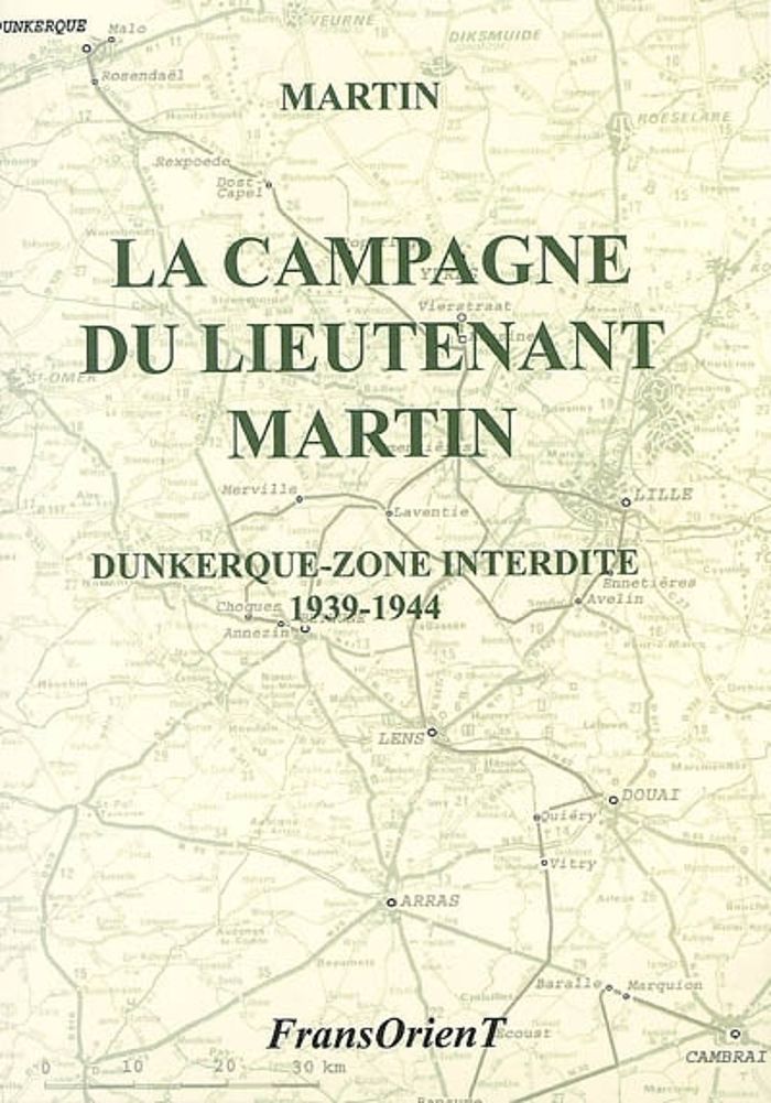 Couverture du livre « LA CAMPAGNE DU LIEUTENANT MARTIN » de Martin, librairie Les Contes Infusés à Corte