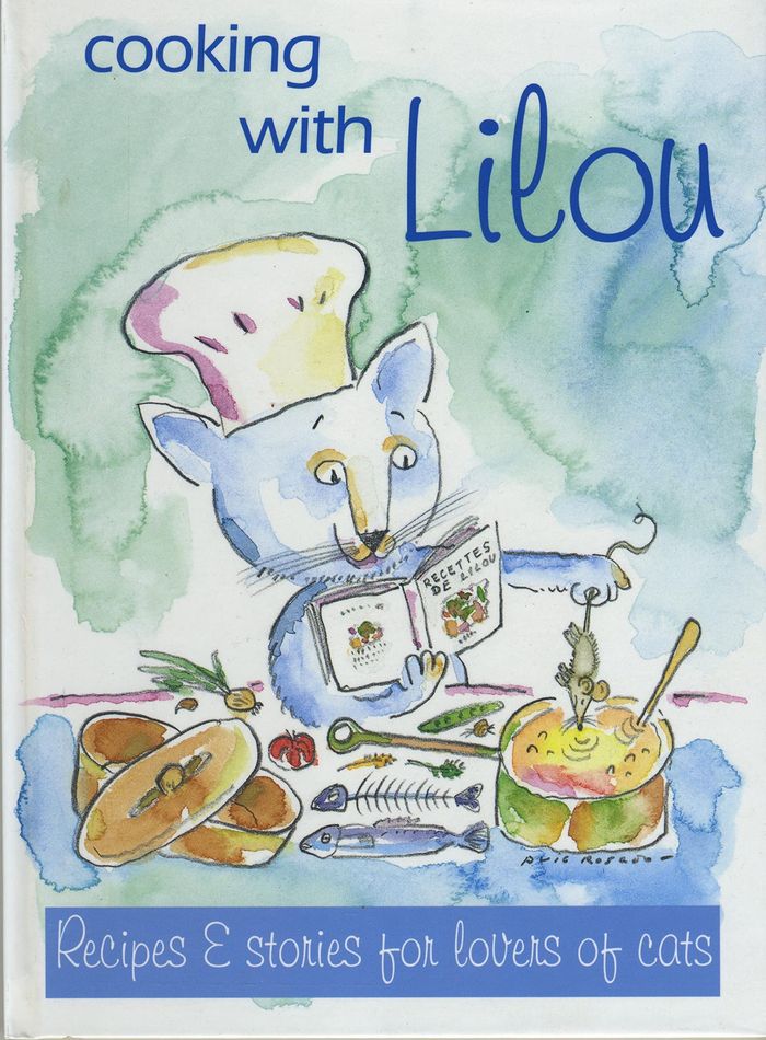 Couverture du livre « COOKING WITH LILOU », librairie Les Contes Infusés à Corte