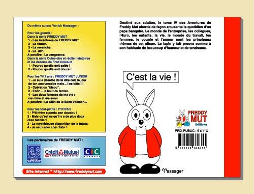 Quatrième de couverture de « LES AVENTURES DE FREDDY MUT - TOME IV - LE DEFI »