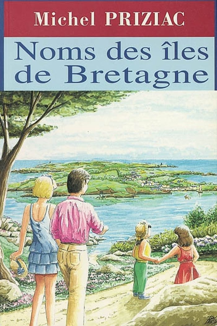 Couverture du livre « NOMS DES ILES DE BRETAGNE » de Michel Priziac, librairie Les Contes Infusés à Corte