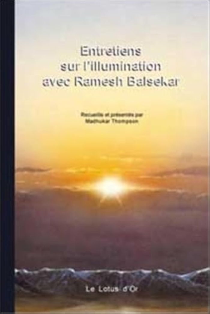 Couverture du livre « ENTRETIENS SUR L'ILLUMINATION AVEC R. BALSEKAR », librairie Les Contes Infusés à Corte