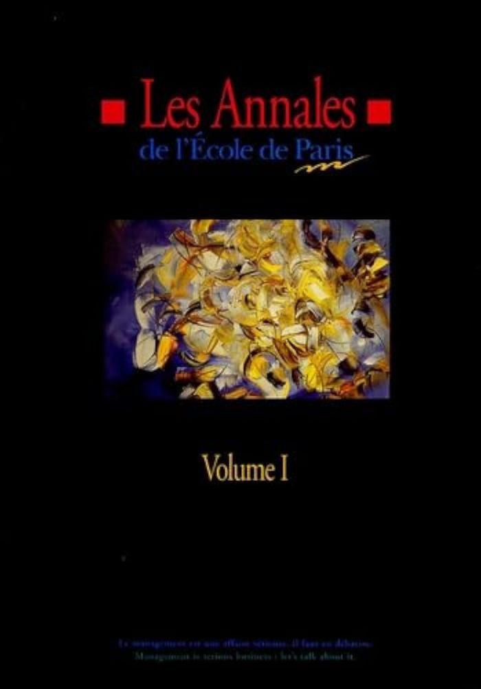 Couverture du livre « ANNALES DE L'EPM - VOLUME I » de Xxx, librairie Les Contes Infusés à Corte