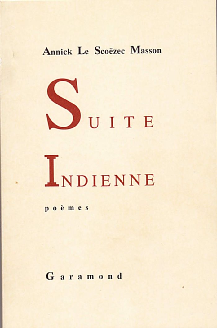 Couverture du livre « SUITE INDIENNE », librairie Les Contes Infusés à Corte