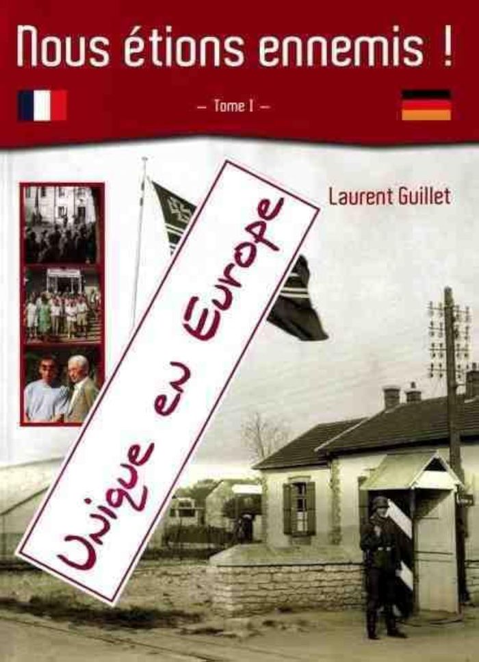 Couverture du livre « NOUS ETIONS ENNEMIS ! » de Laurent Guillet, librairie Les Contes Infusés à Corte