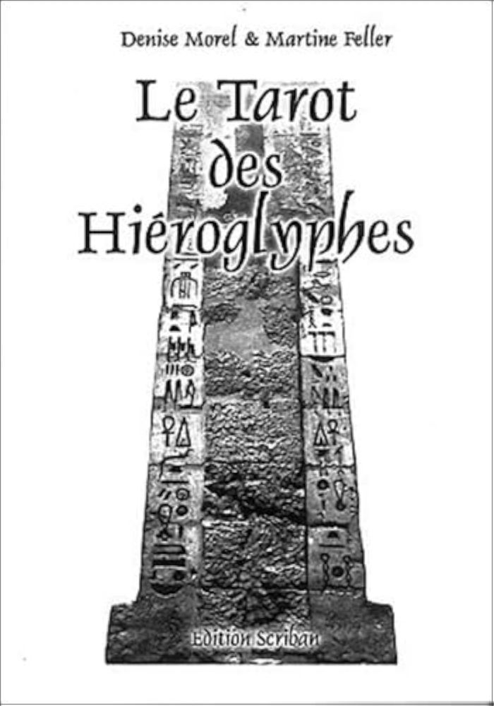 Couverture du livre « TAROT DES HIEROGLYPHES », librairie Les Contes Infusés à Corte