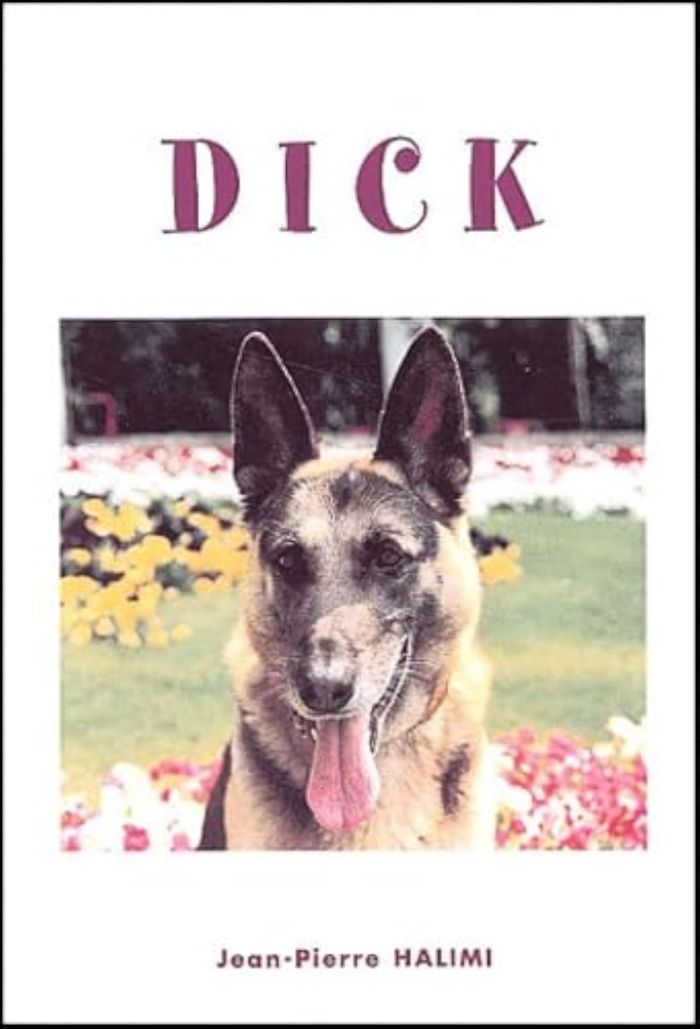 Couverture du livre « DICK MON AMOUR DE CHIEN », librairie Les Contes Infusés à Corte