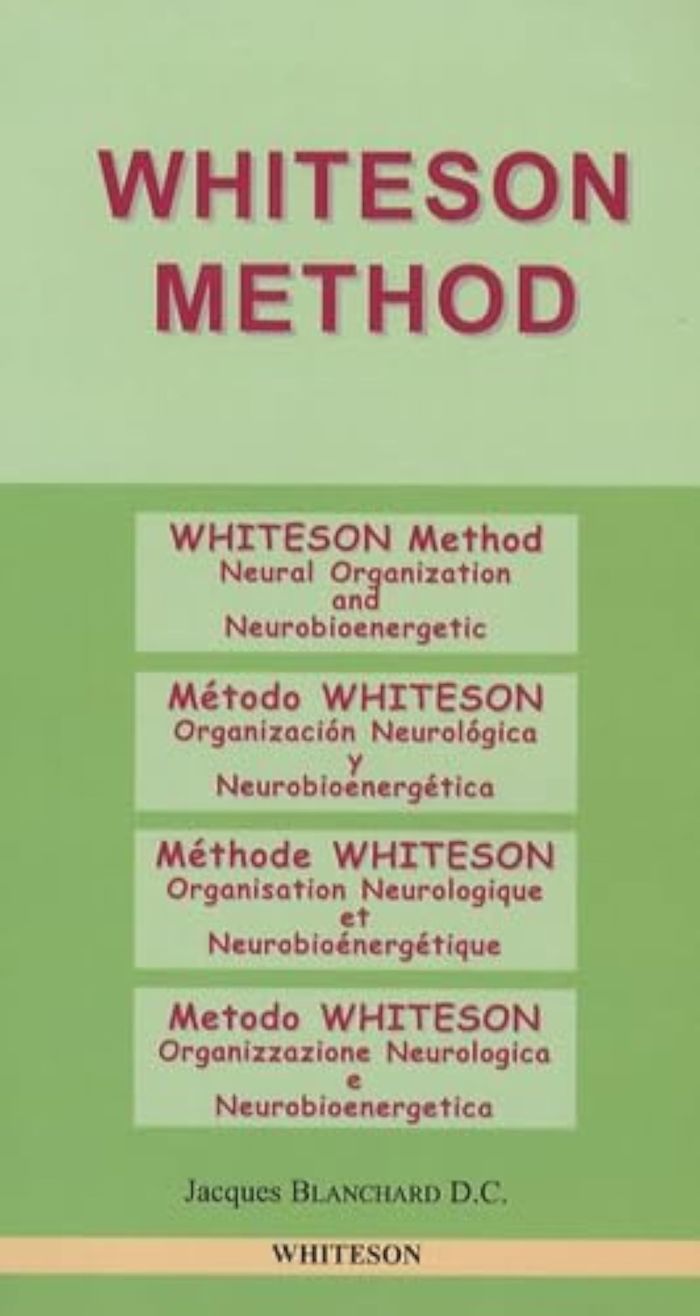 Couverture du livre « WHITESON METHOD (ANGLAIS-ESPAGNOL-FRANCAIS-ITALIEN) », librairie Les Contes Infusés à Corte