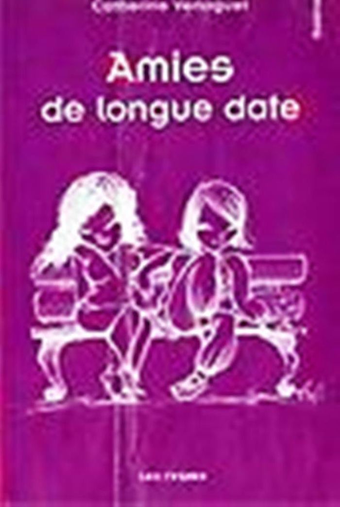 Couverture du livre « AMIES DE LONGUE DATE », librairie Les Contes Infusés à Corte