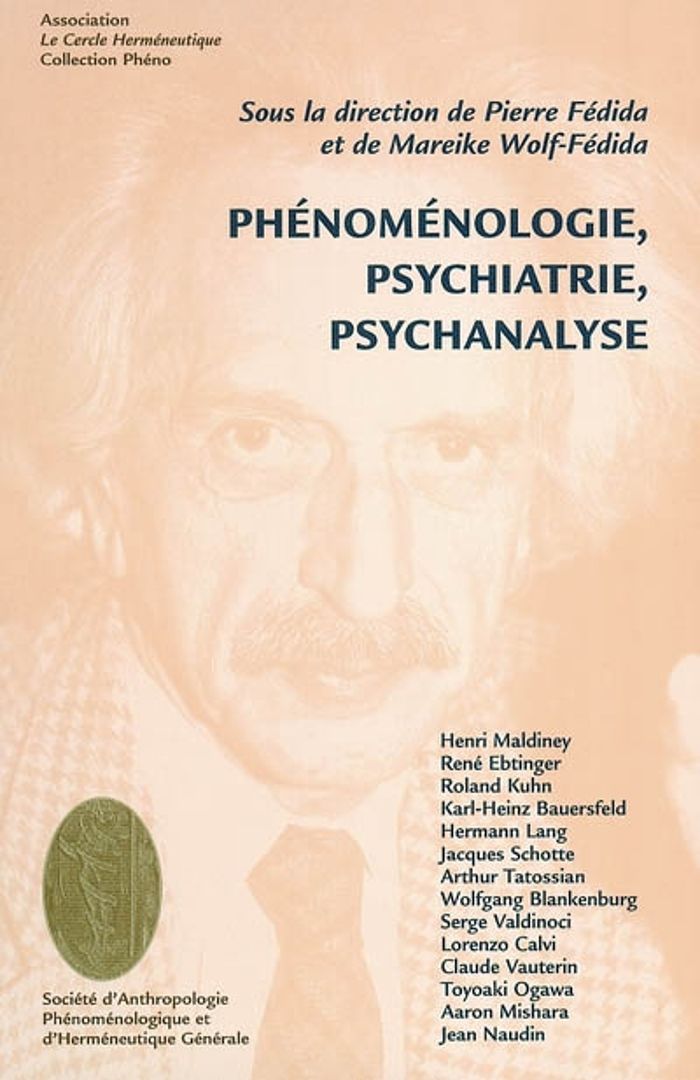 Couverture du livre « PHENOMELOGIE, PSYCHIATRIE, PSYCHANALYSE », librairie Les Contes Infusés à Corte