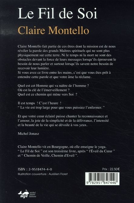Quatrième de couverture de « FIL DE SOI »