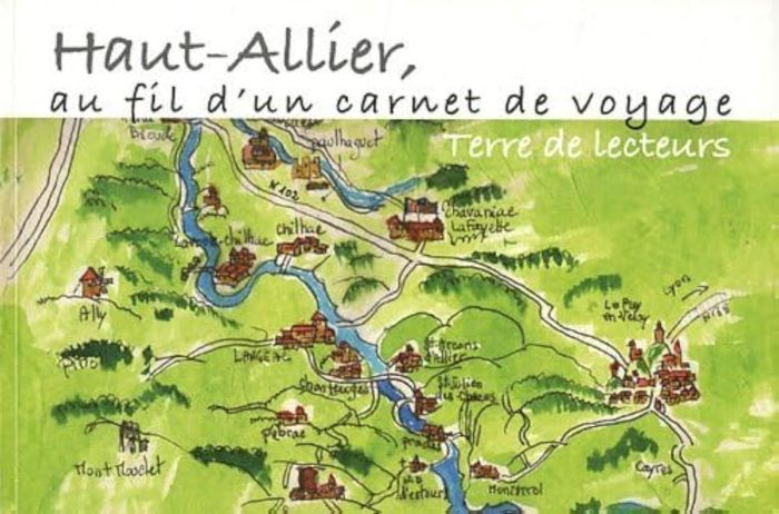 Couverture du livre « HAUT-ALLIER, AU FIL D'UN CARNET DE VOYAGE » de Terre De Lecteurs, librairie Les Contes Infusés à Corte