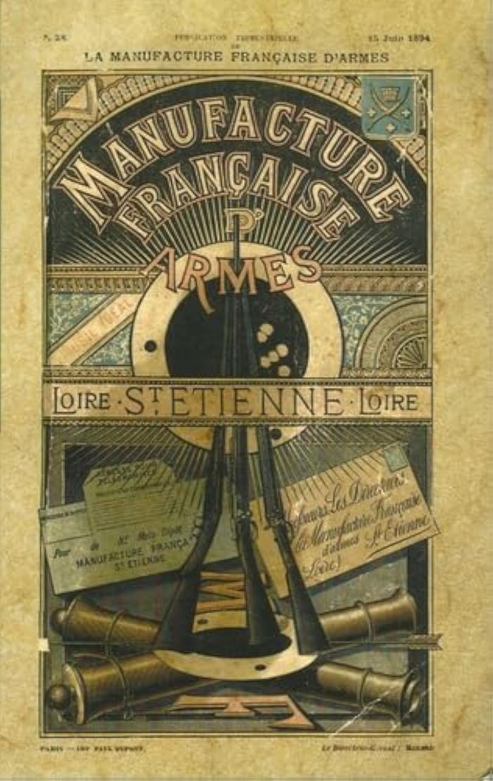 Couverture du livre « **CATALOGUE MANUFRANCE 1894 » de Collectif, librairie Les Contes Infusés à Corte