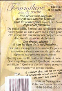 Quatrième de couverture de « FEMMILUNE »