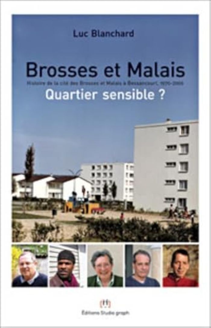 Couverture du livre « BROSSES ET MALAIS, QUARTIER SENSIBLE ? » de Luc Blanchard, librairie Les Contes Infusés à Corte