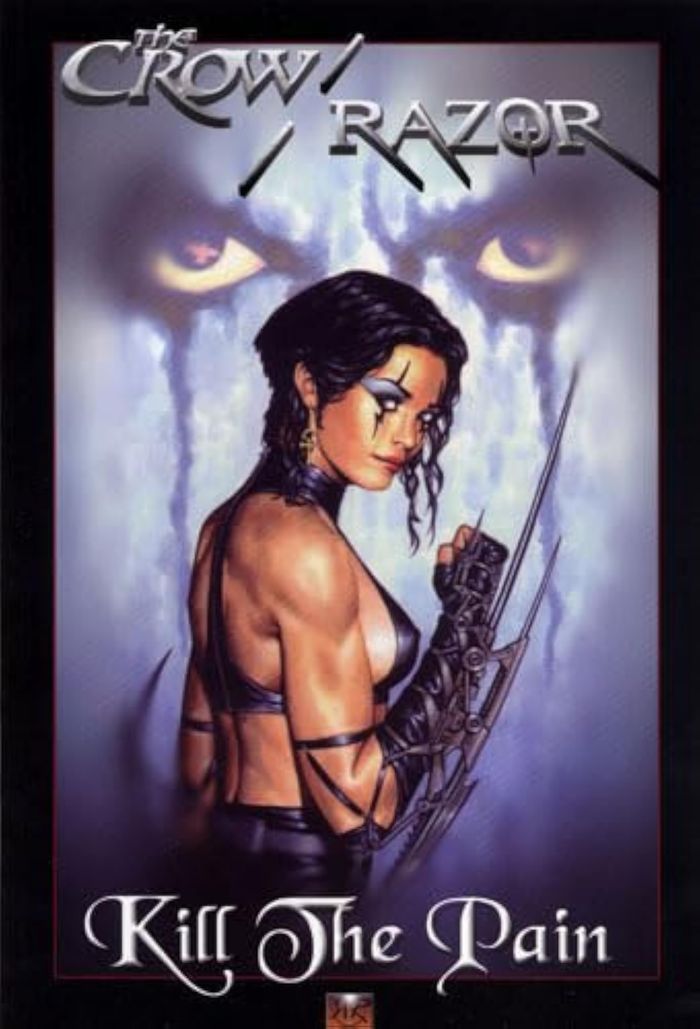 Couverture du livre « THE CROW/RAZOR : KILL THE PAIN T01 » de Beck/hartsoe, librairie Les Contes Infusés à Corte