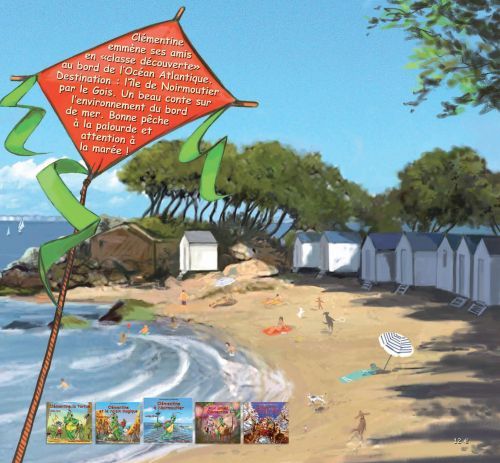 Quatrième de couverture de « CLEMENTINE A NOIRMOUTIER »