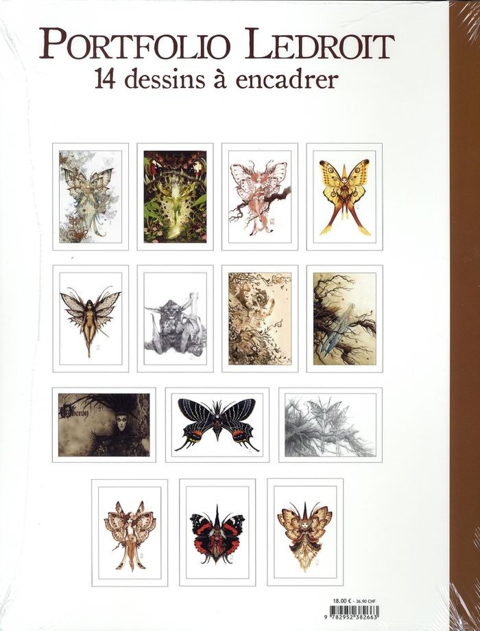 Quatrième de couverture de « FEERIE D'OLIVIER LEDROIT - PORTOFOLIO »