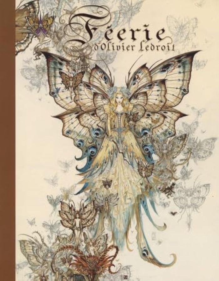 Couverture du livre « FEERIE D'OLIVIER LEDROIT - PORTOFOLIO », librairie Les Contes Infusés à Corte