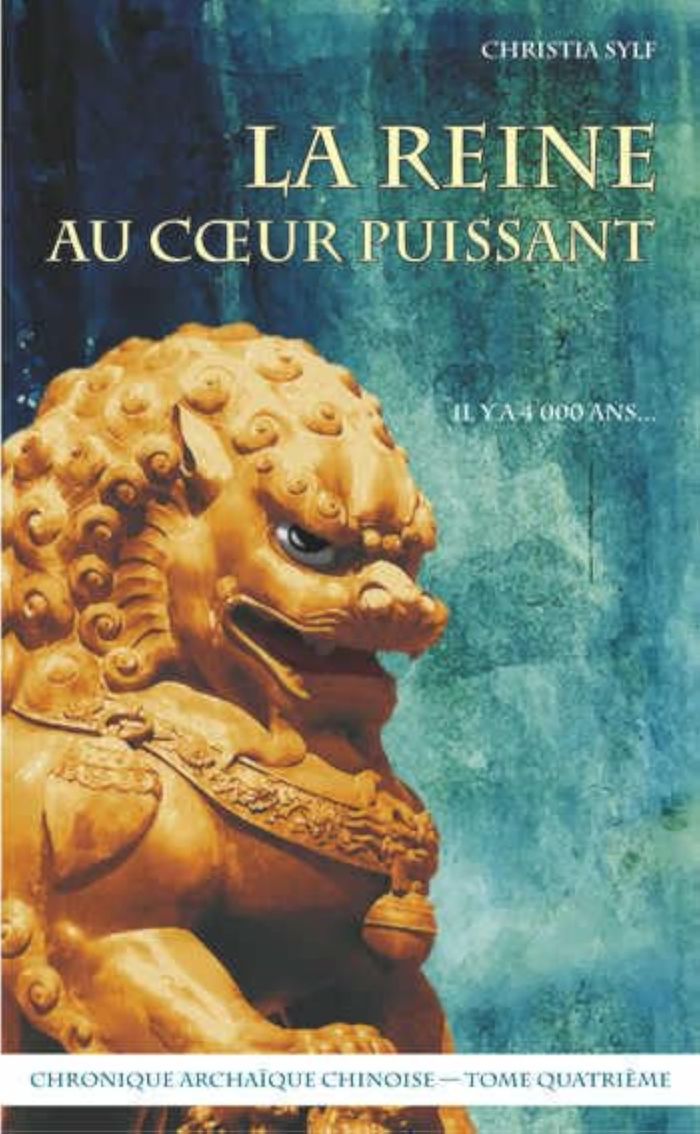Couverture du livre « LA REINE AU COEUR PUISSANT » de Christia Sylf, librairie Les Contes Infusés à Corte